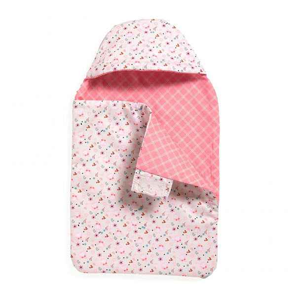 Djeco Pomea Flowers Doll Sleeping Bag 38cm