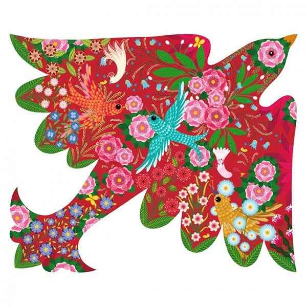 Djeco puzzel art vogel 500 stukjes