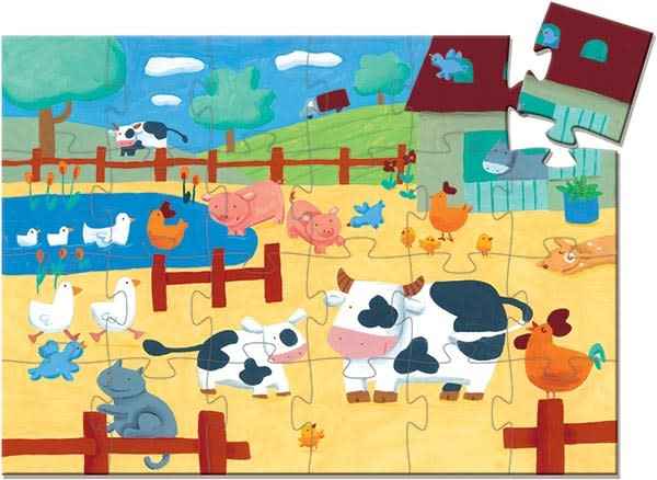 Djeco | Puzzle The Cows on the Farm - 24 pieces