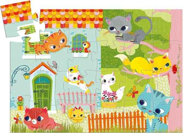 Djeco | Pachat and His Friends Puzzle - 24 Pieces