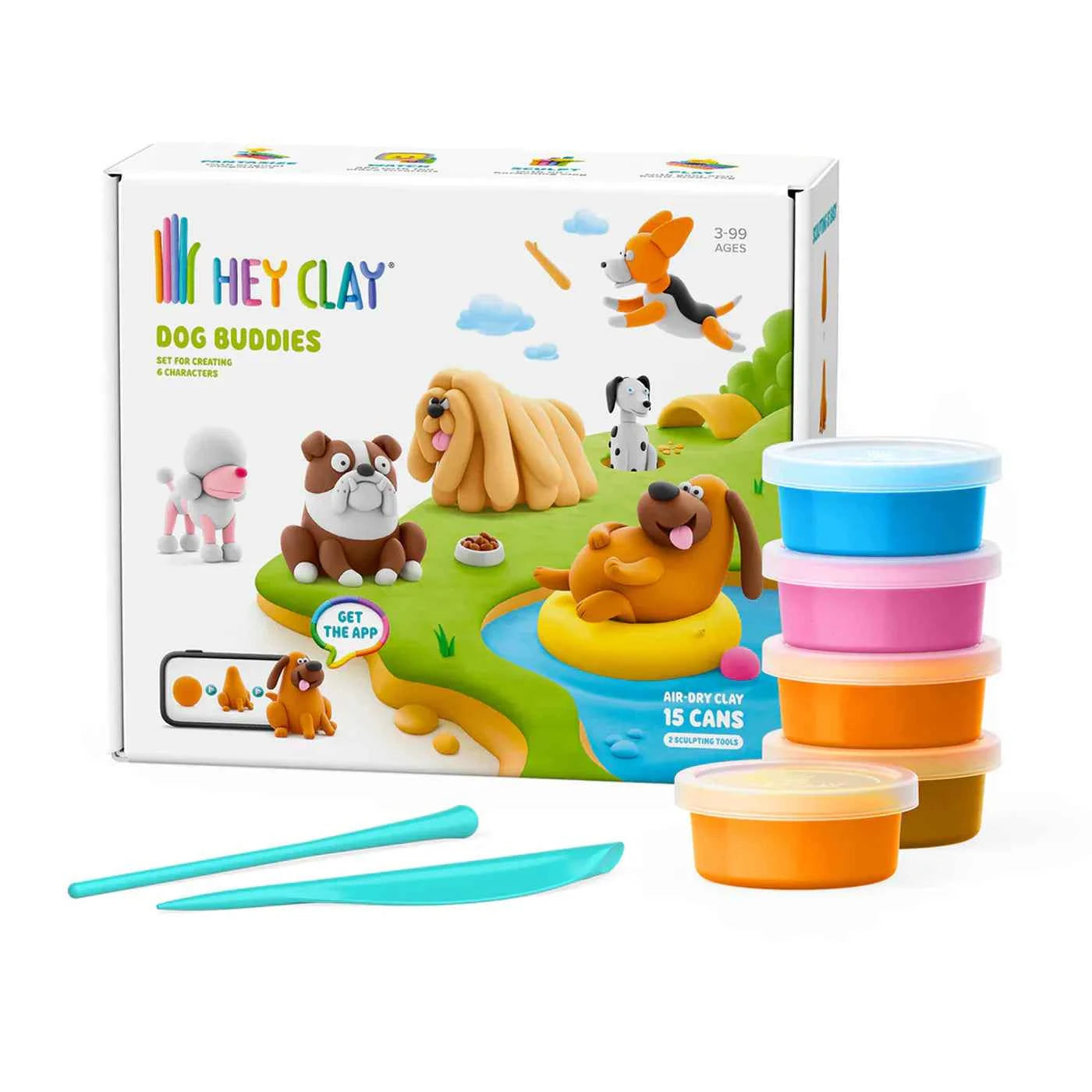 Hey Clay | Modeling Clay Dog Friends
