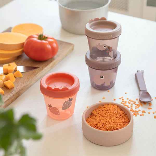Done by Deer baby food storage pots Ozzo powder