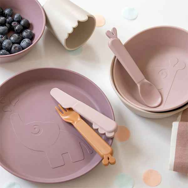 Done by Deer Kiddish fork set - Raffi mustard
