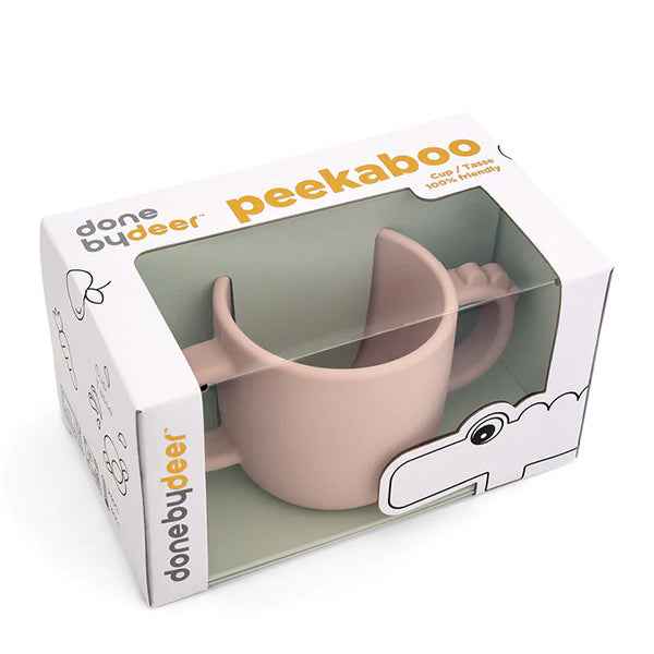 Done by Deer Peekaboo Drinking Cup Crocodile Powder