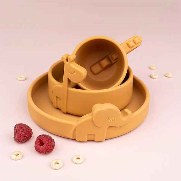 Done by Deer Peekaboo Raffi Mustard Bowl