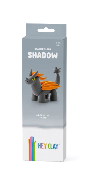 Hey Clay | Boetseerklei Drakeneiland - Shadow