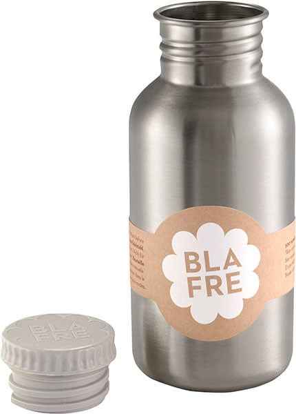 Blafre | Roestvrijstalen Drinkfles 500ml Grijs