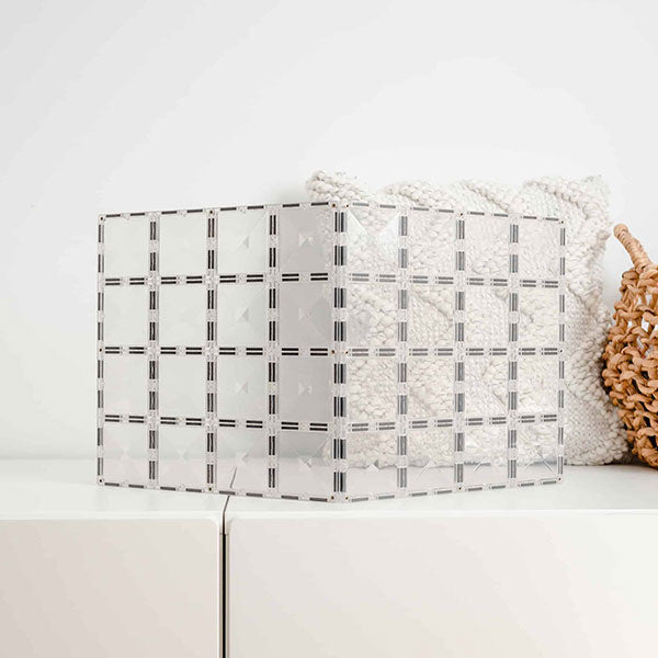 Connetix | Tiles 2 Piece Clear Base Plate Pack magneetblokken