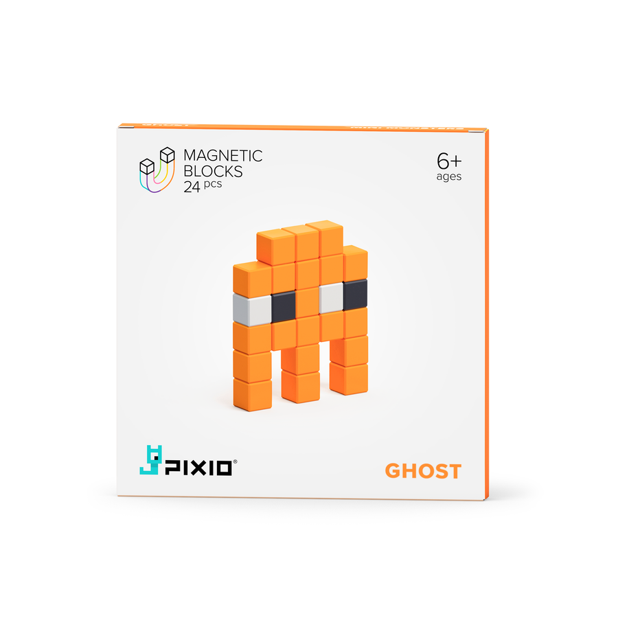 Pixio | Magnetische Blokken Story Series Mini Monsters Ghost 24 Stuks