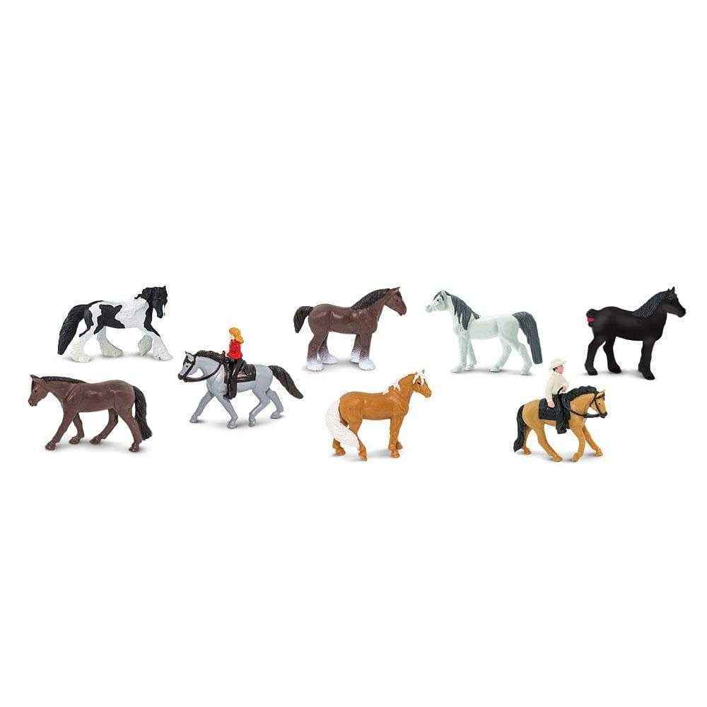 Safari Ltd. | Horse and Rider Toy Figures