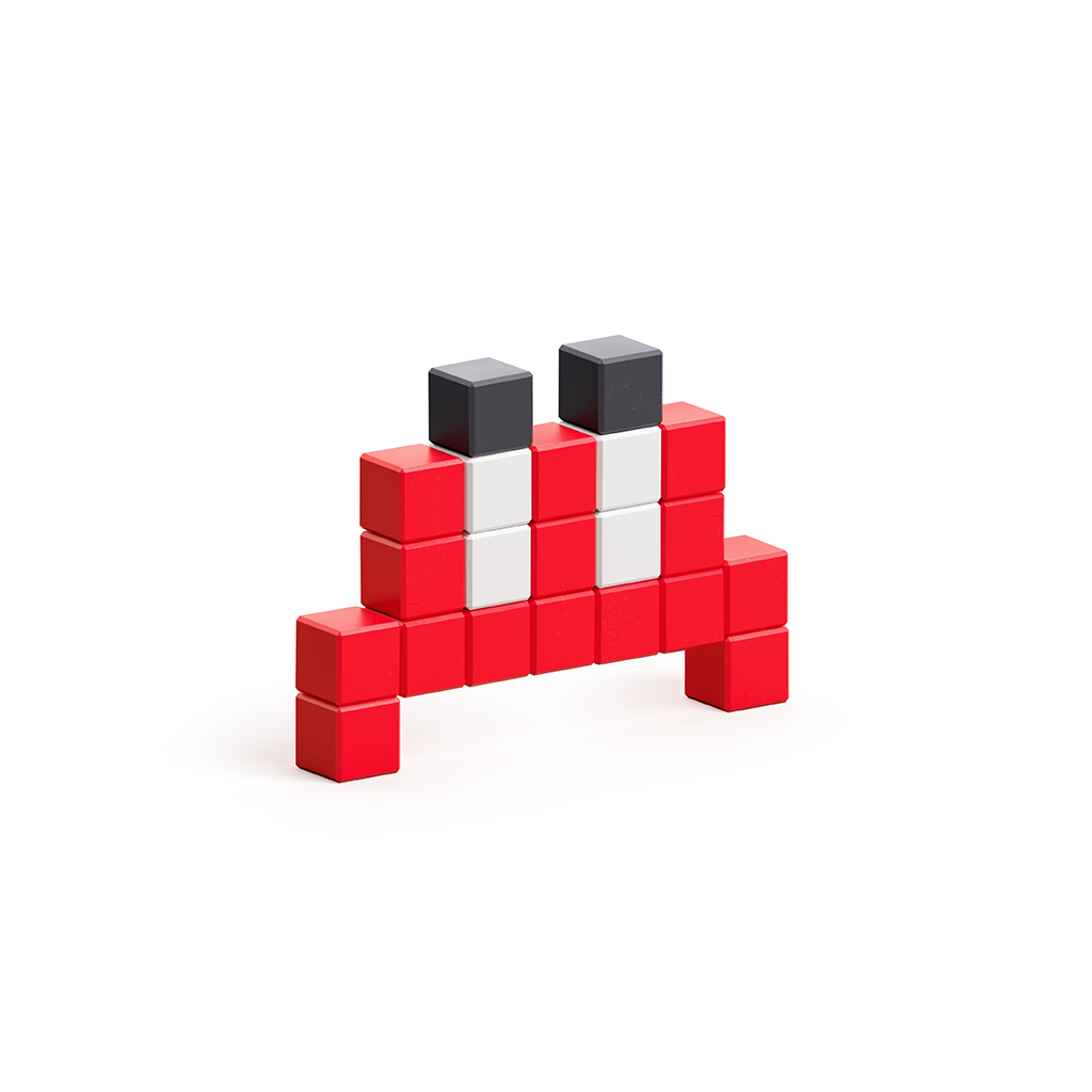 Pixio | Magnetische Blokken Story Series Mini Monsters Crabb 21 Stuks