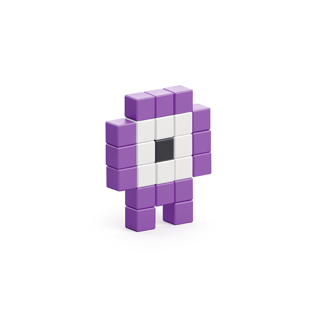Pixio | Magnetische Blokken Story Series Mini Monsters Iz 23 Stuks