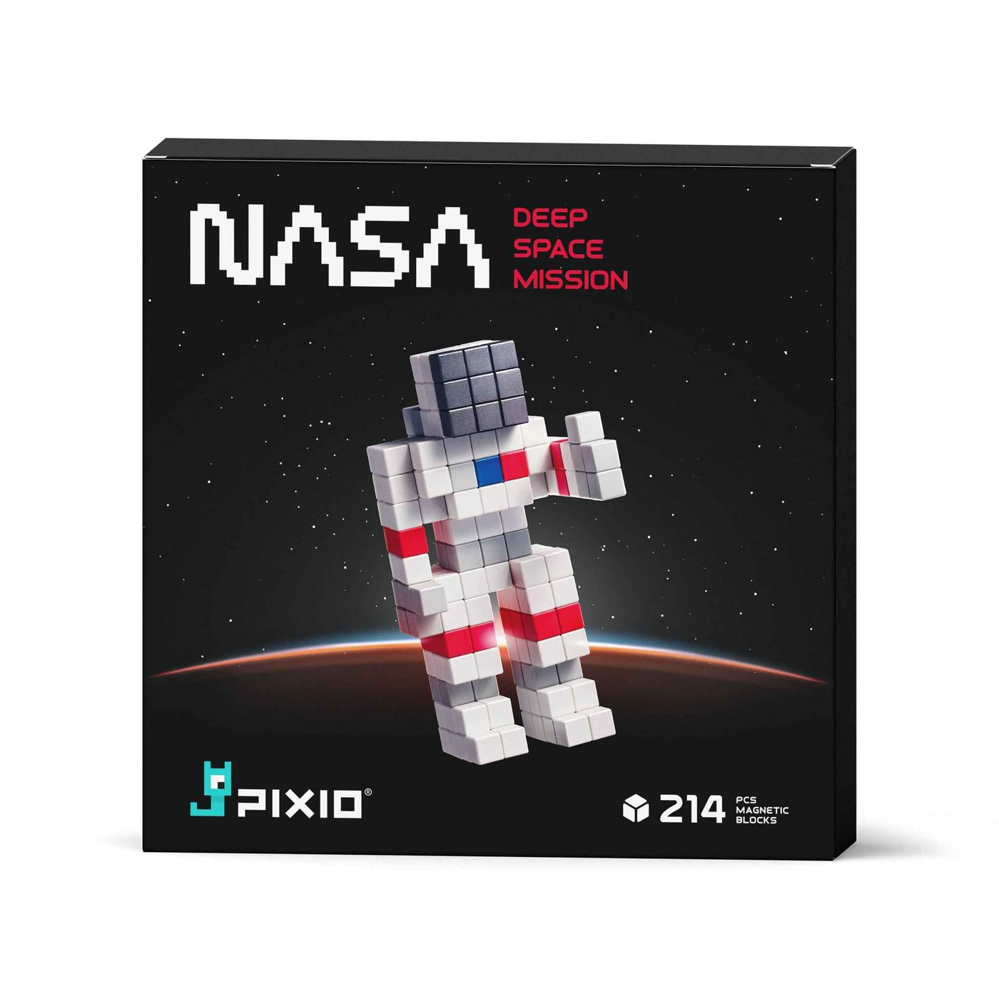 Pixio | Magnetische Blokken Story Series  NASA Deep Space Mission 214 Stuks