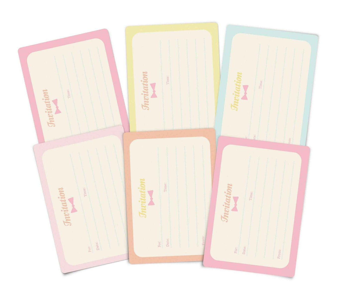 Eef Lillemor ice cream invitation cards