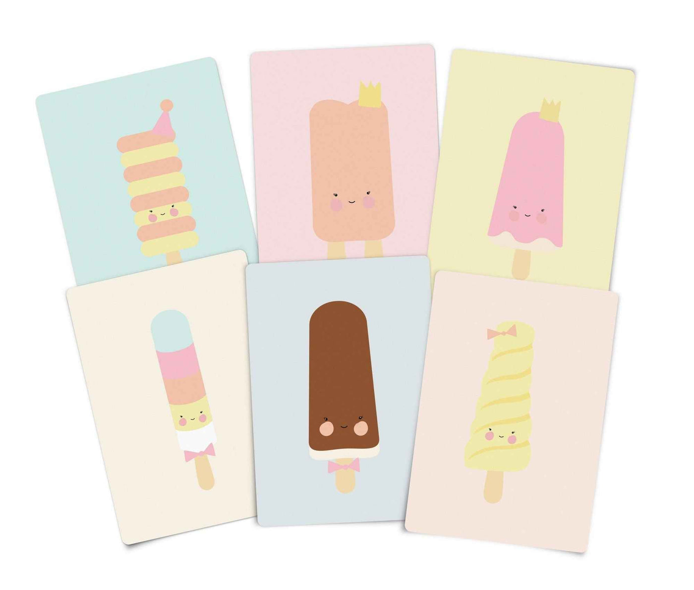 Eef Lillemor ice cream invitation cards