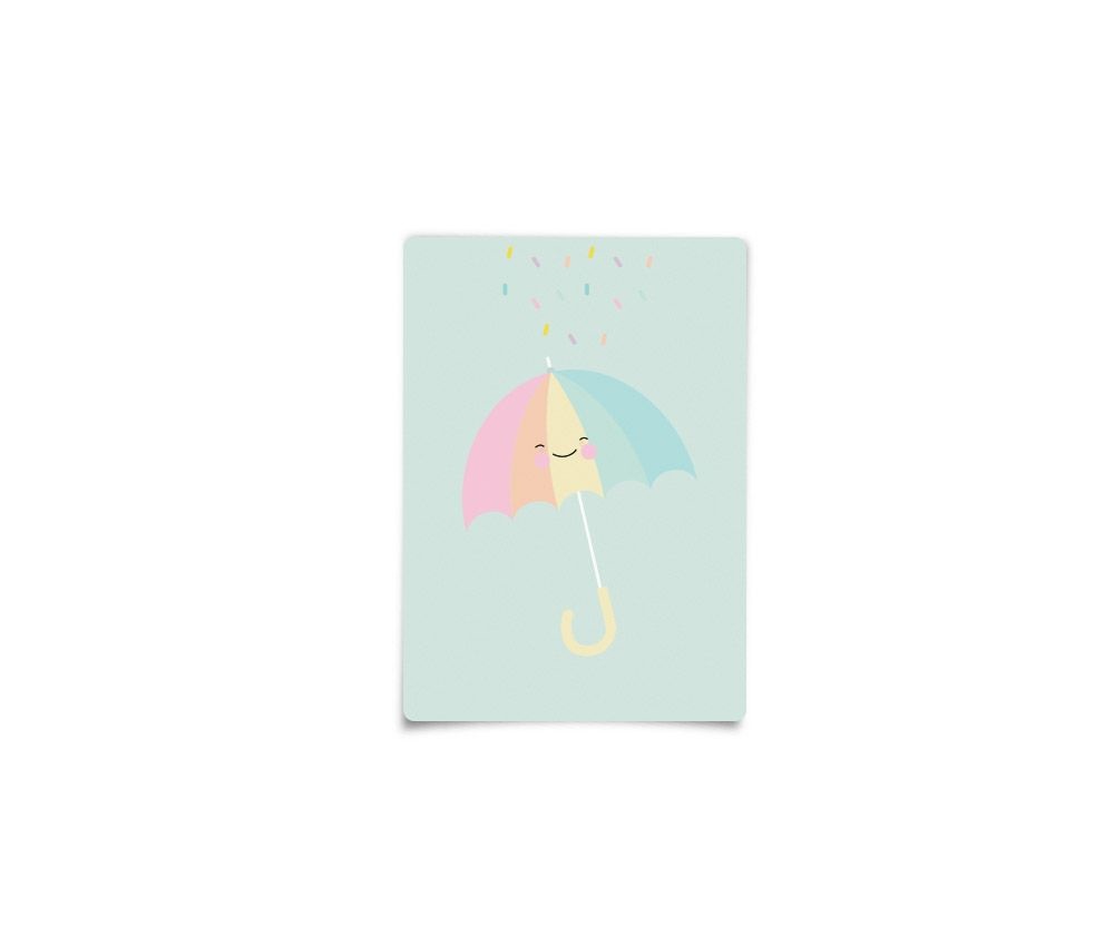 Eef Lillemor invitatie kaartjes Sprinkle party