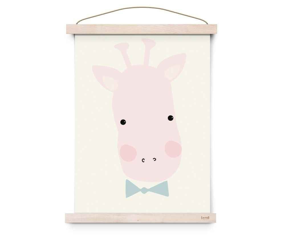 Poster Miss Giraffe - Eef Lillemor