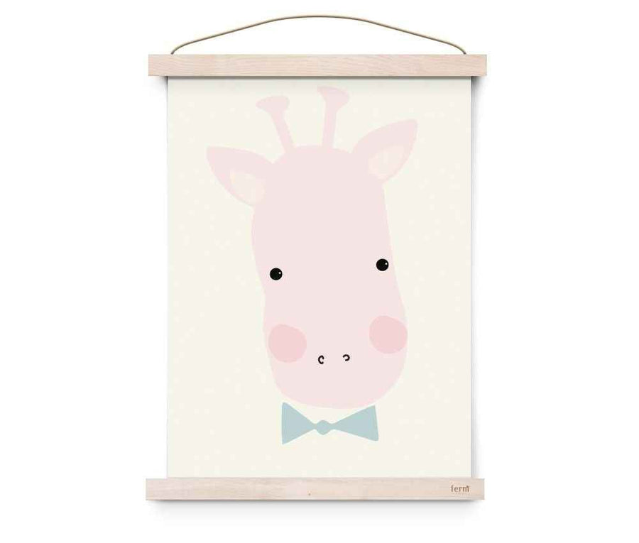 Poster Miss Giraffe - Eef Lillemor