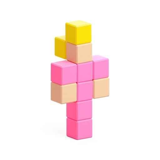 Pixio | Magnetische Blokken Surprise Series Surprise 1-16 Creatures 8-11 Stuks
