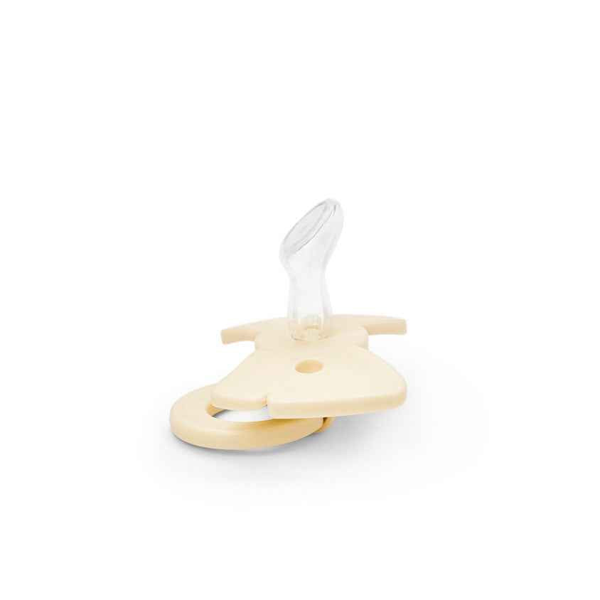 Elodie | Binky Bow Newborn Oat White