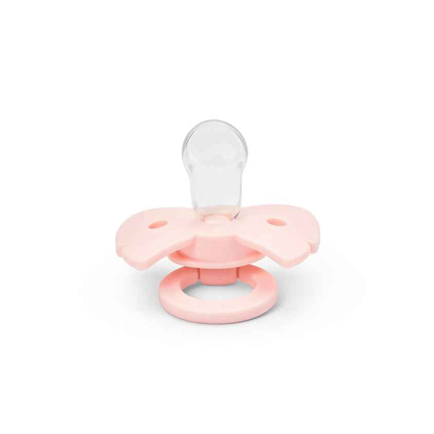 Elodie | Binky Bow Newborn  Misty Pink