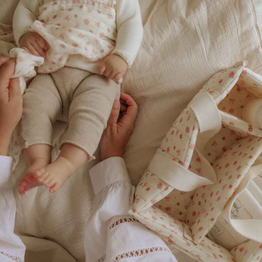 Elodie | Petit River Rose Diaper Basket