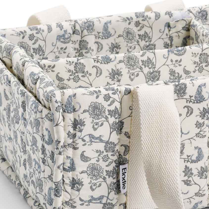 Elodie | Garden Leo Toile Diaper Basket