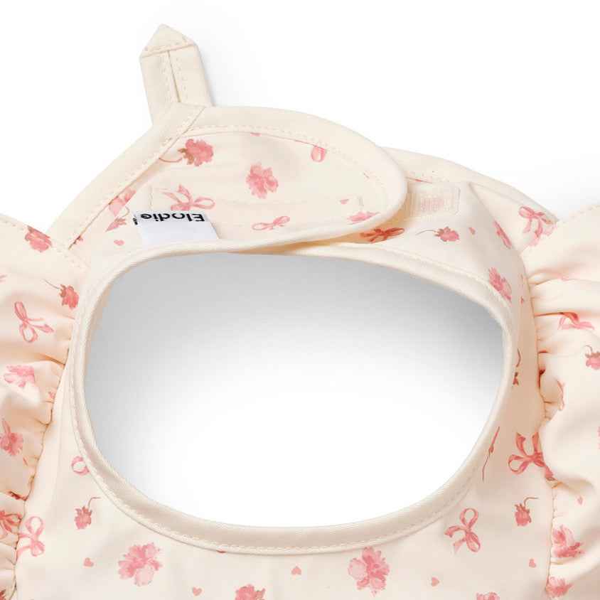 Elodie | Feeding Bib with Catch Tray Petit River Rose
