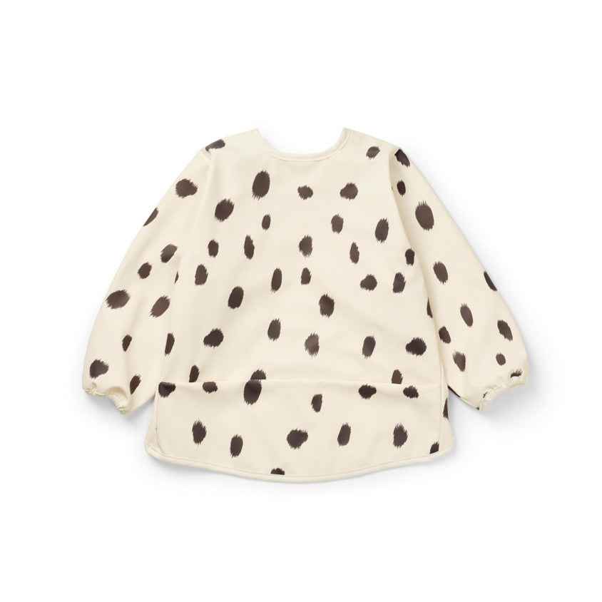 Elodie | Slabbetje Met Lange Mouwen Dalmatian Dots Grande