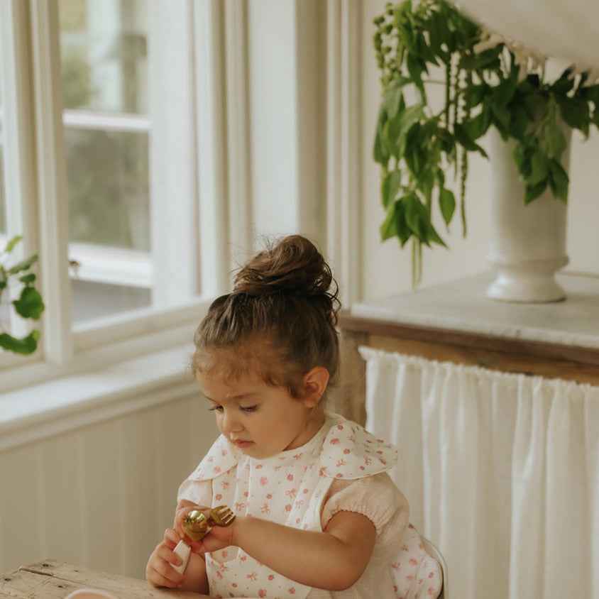 Elodie | Silicone Bowl Set Rosy Bow