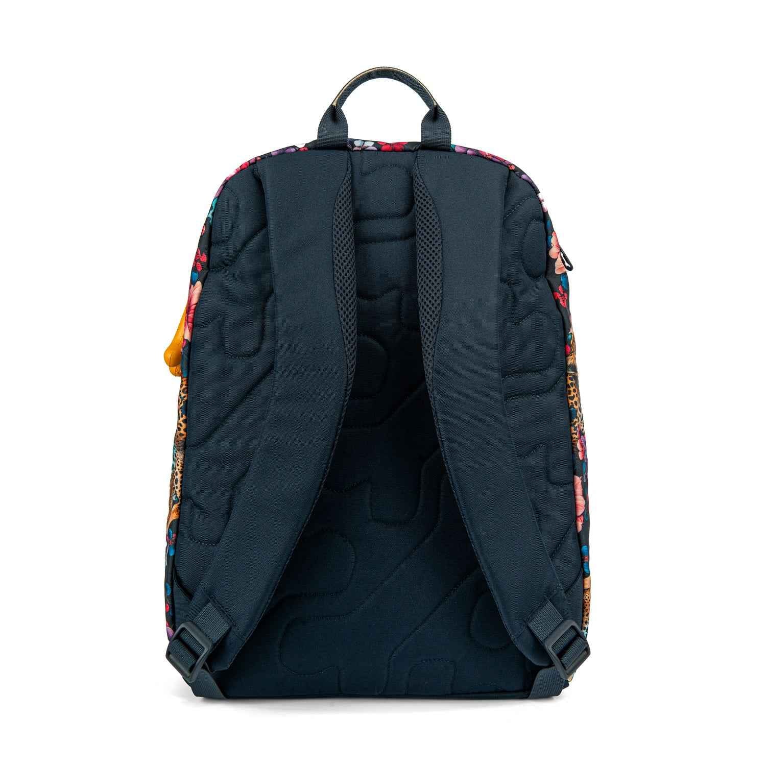 Stones and Bones | Rugzak Elan - Floral Ambush Navy