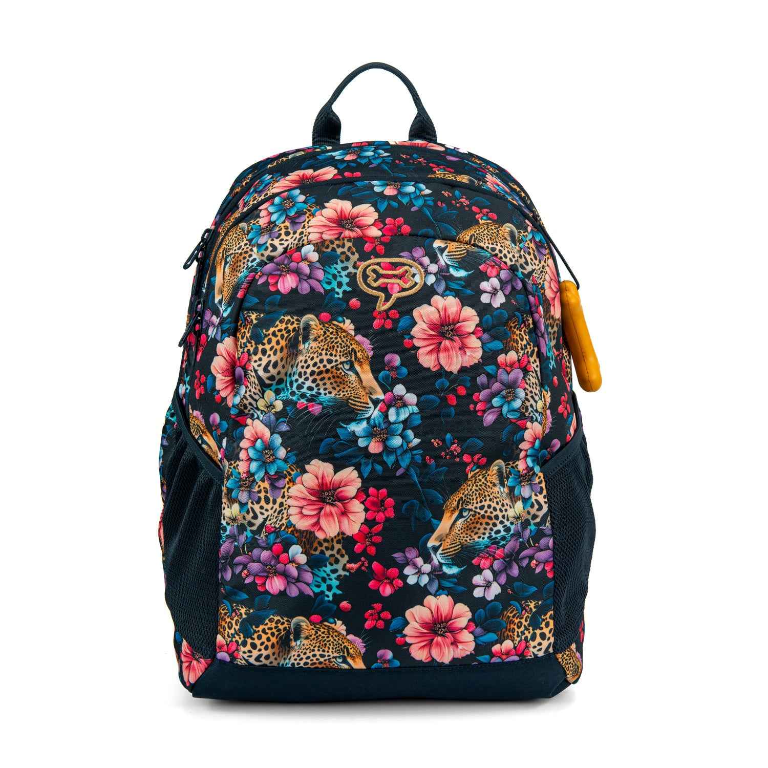 Stones and Bones | Rugzak Elan - Floral Ambush Navy