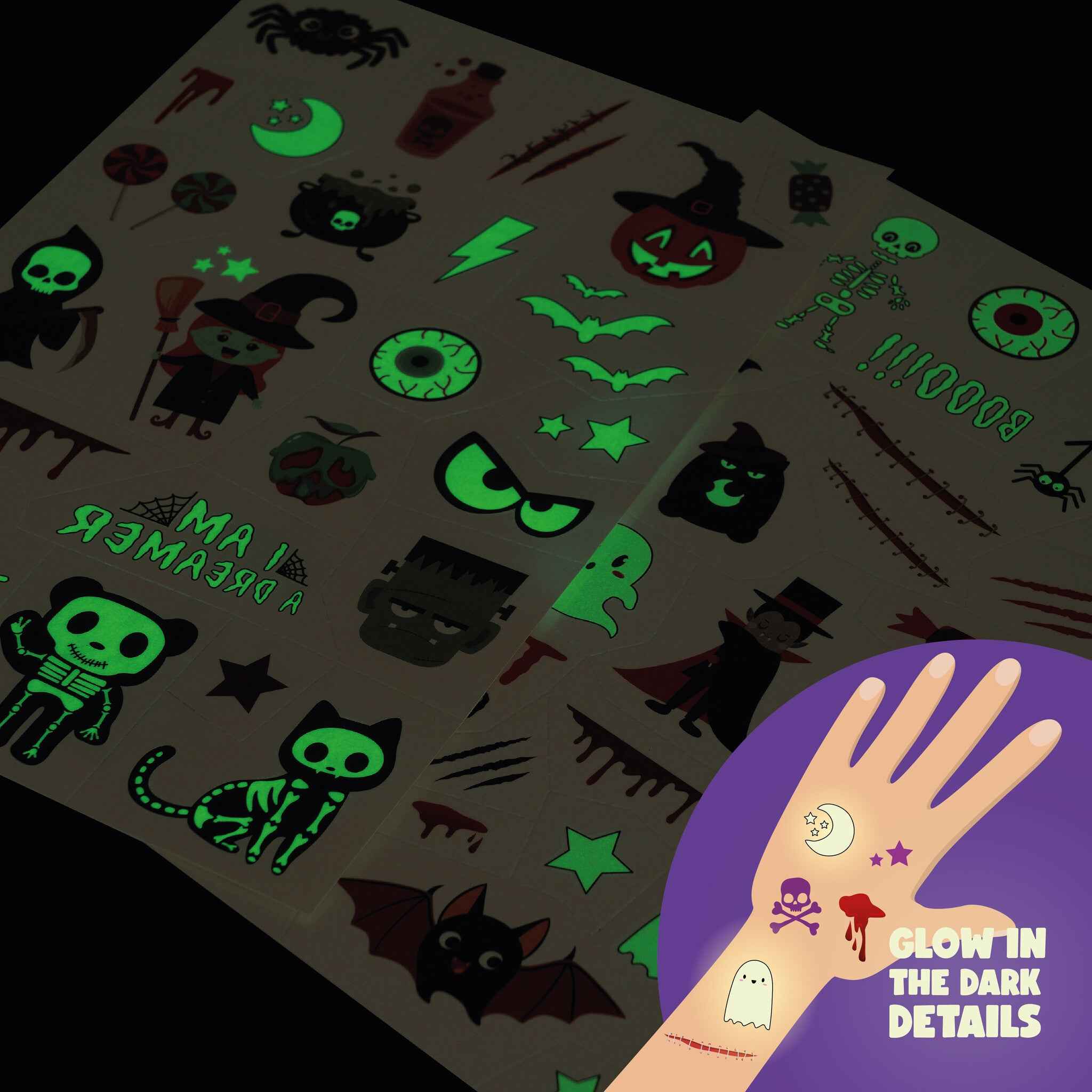 Legami | Temporary Tattoos - Tattoos - Halloween