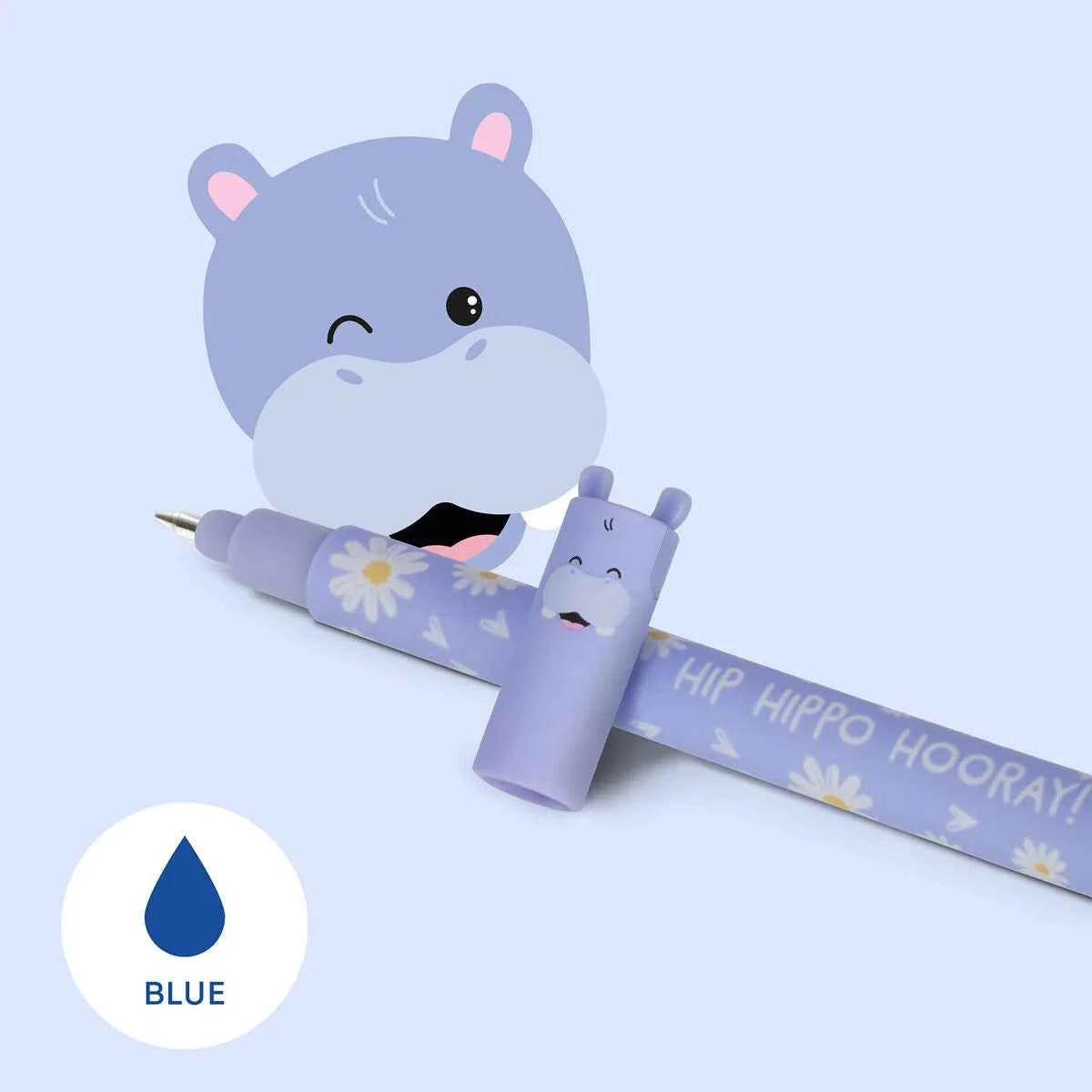 Legami Uitwisbare Pen  - Hippo