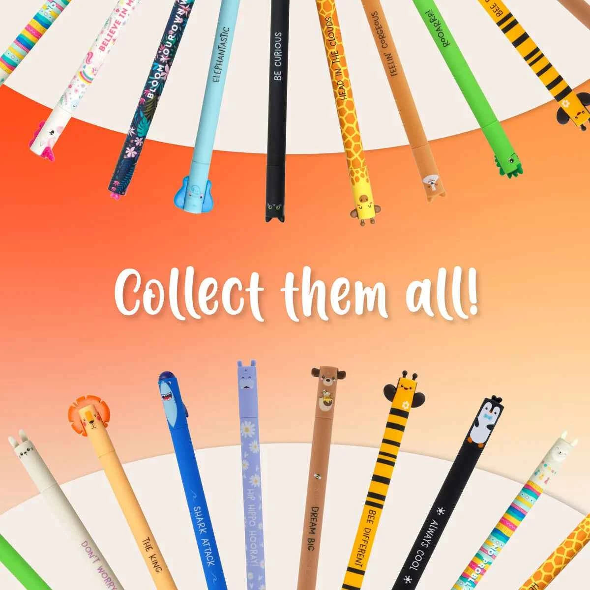 Legami | Erasable Pen - Tiger