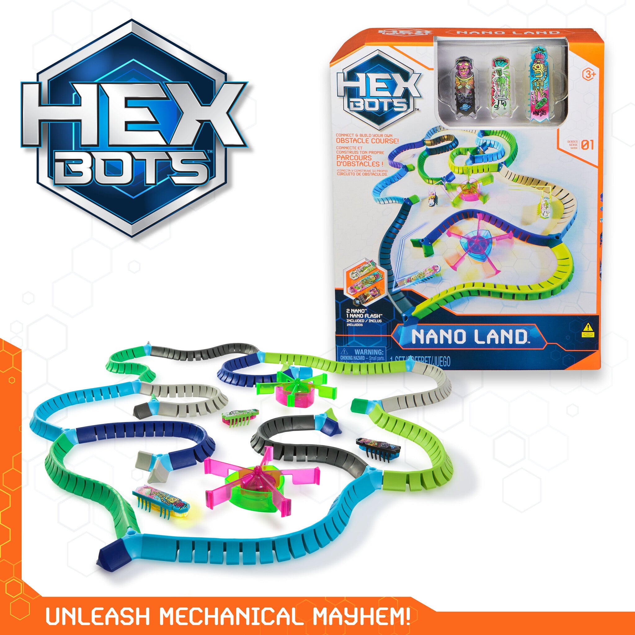 Hex bots | Nano Land