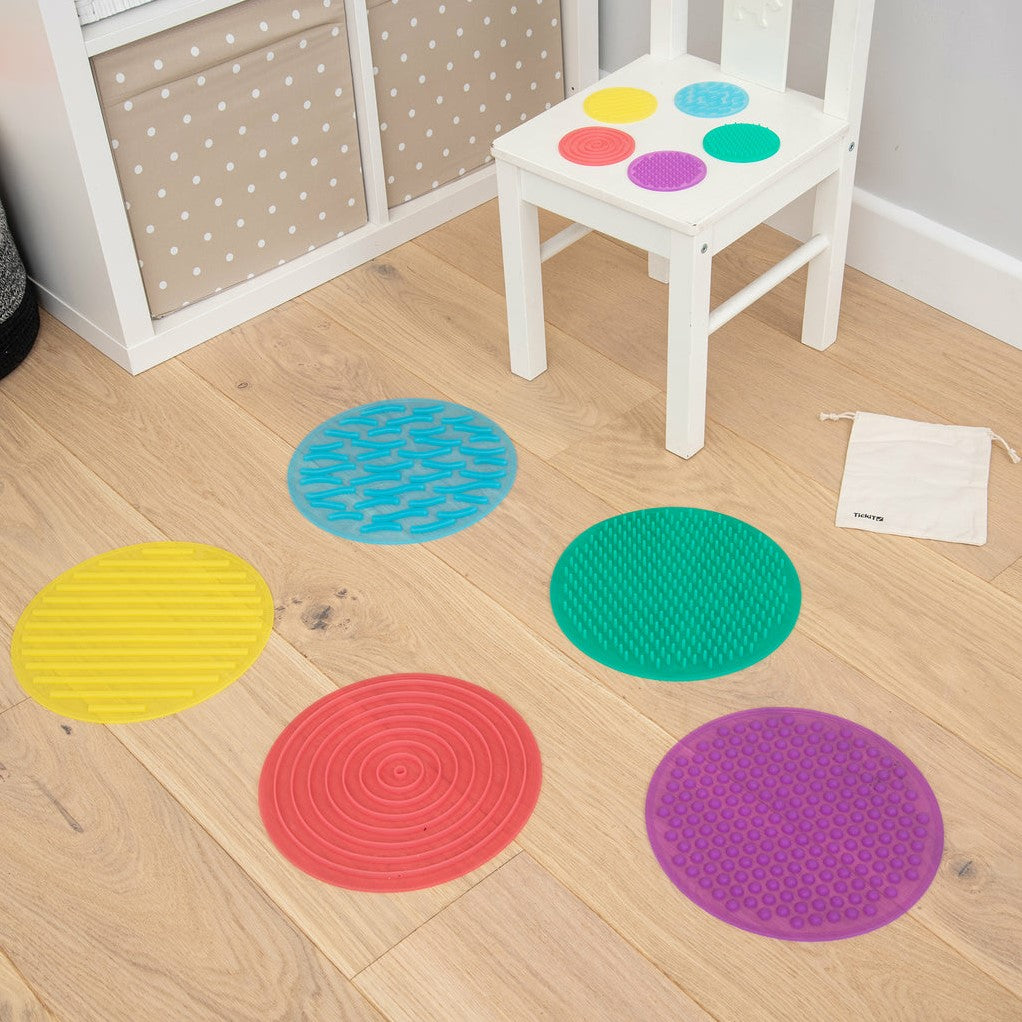 Tickit | silishapes sensorische cirkelset