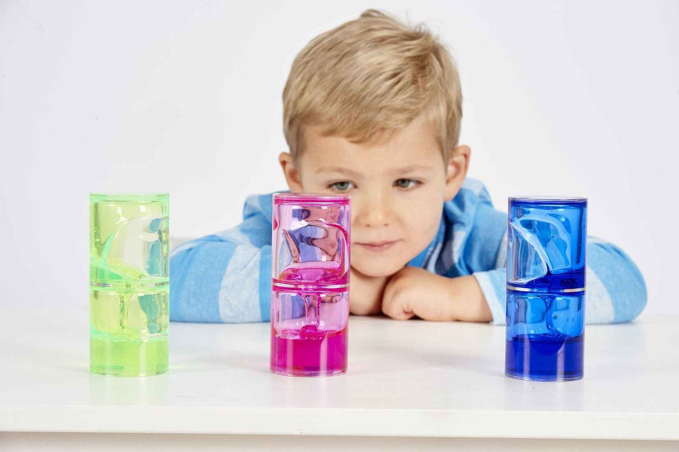 Tickit | Doorschijnende Sensorische Ooze Tube Set