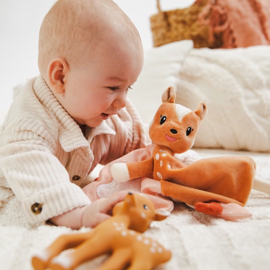 Sophie La Girafe | Giftset Fanfan Doudou Bijtring/Knuffeldoek