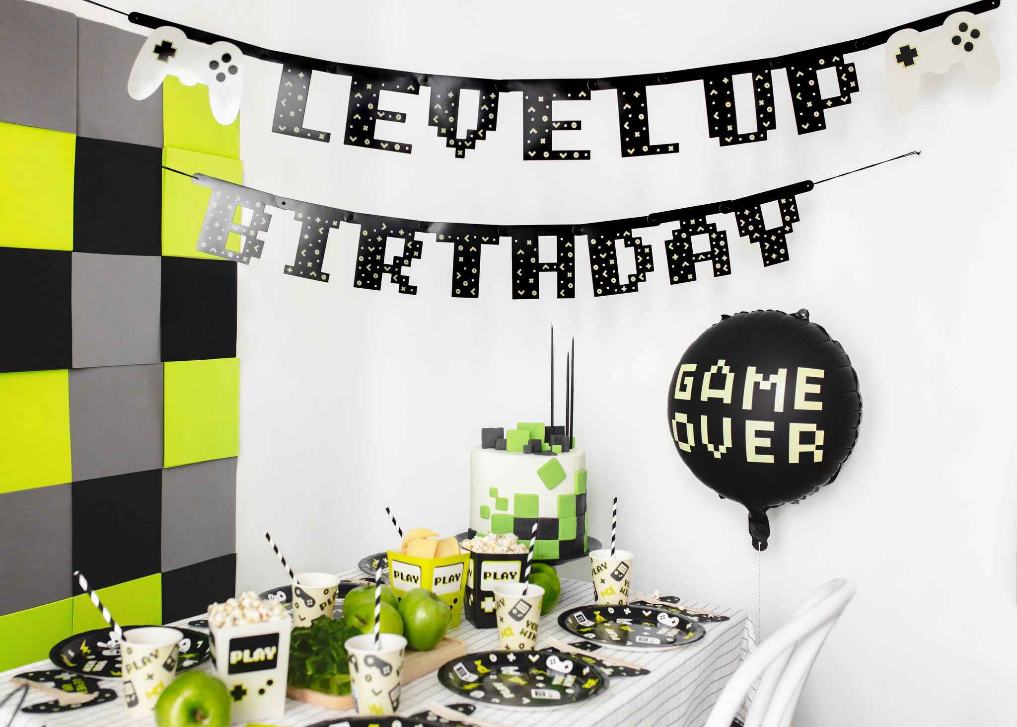 Party Deco Folieballon - Game Over