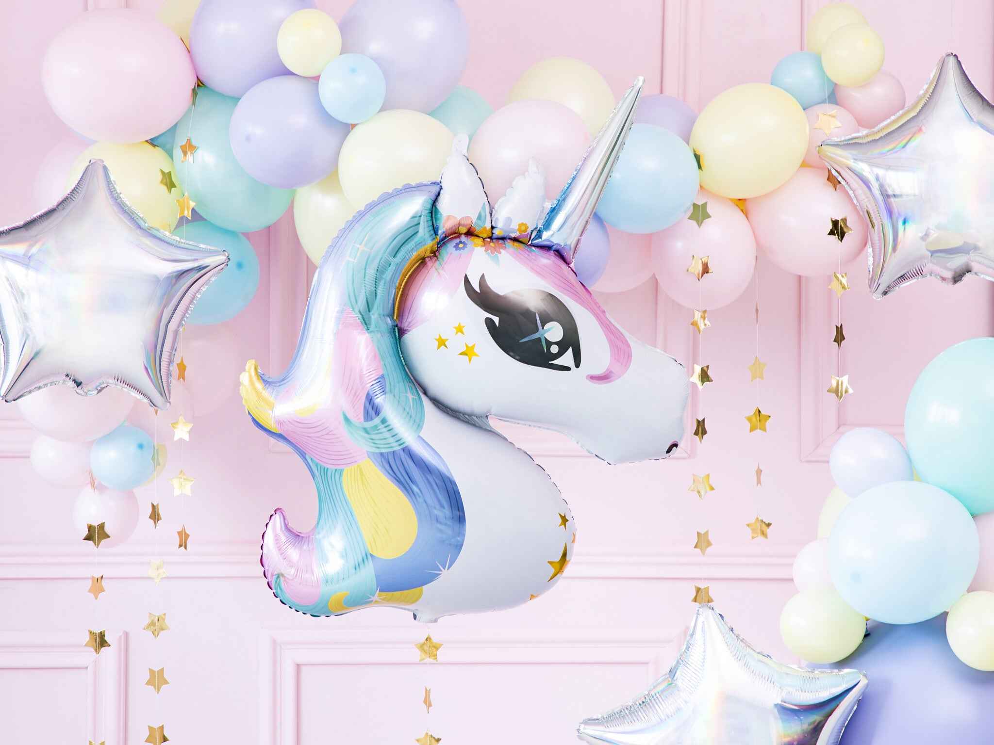 Party Deco Folieballon - Unicorn