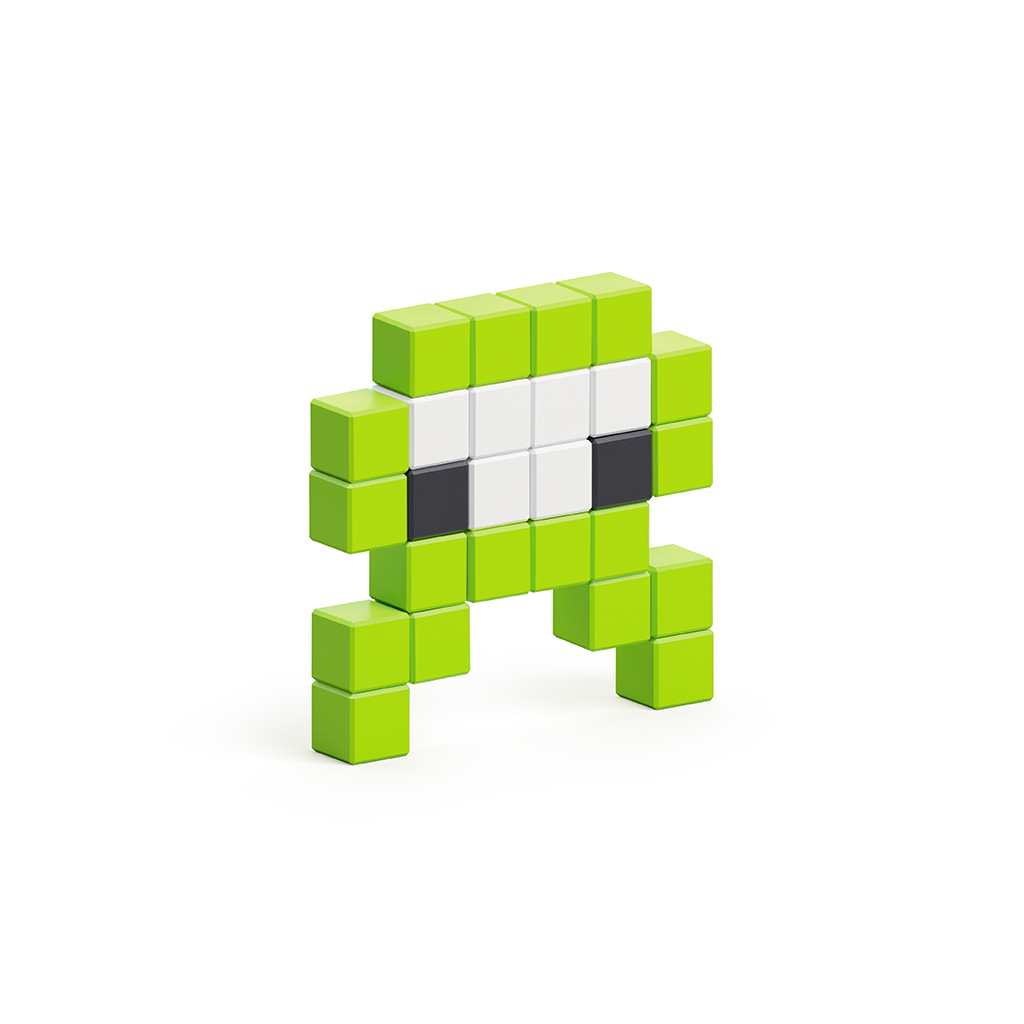 Pixio | Magnetische Blokken Story Series Mini Monsters Alienz 26 Stuks
