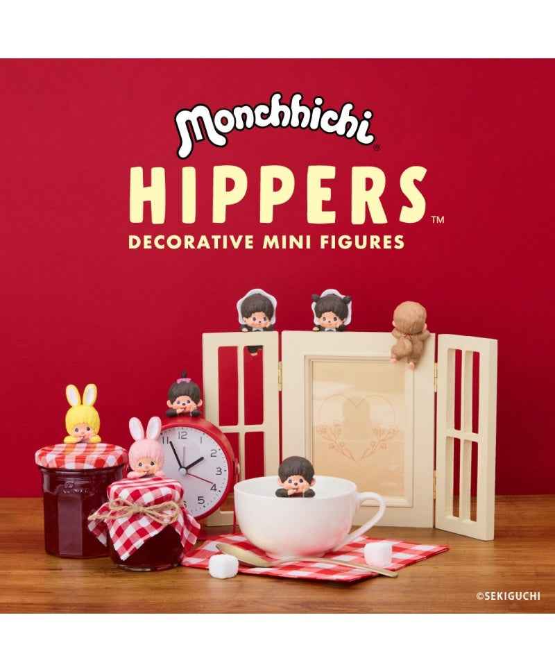 Monchhichi | Decorative Mini Figures Hippers Series