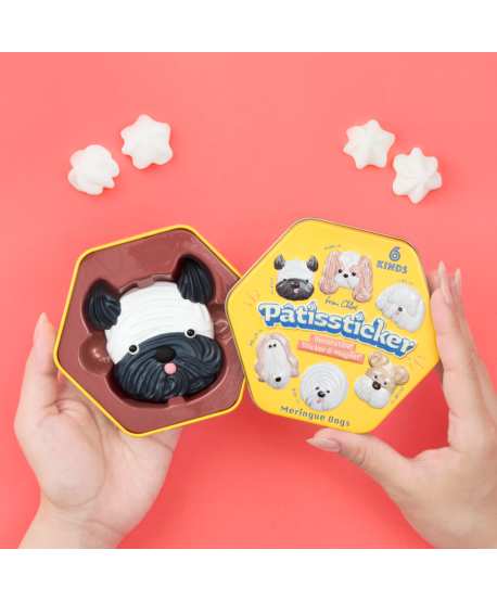 Pâtissticker | meringue dogs serie 1