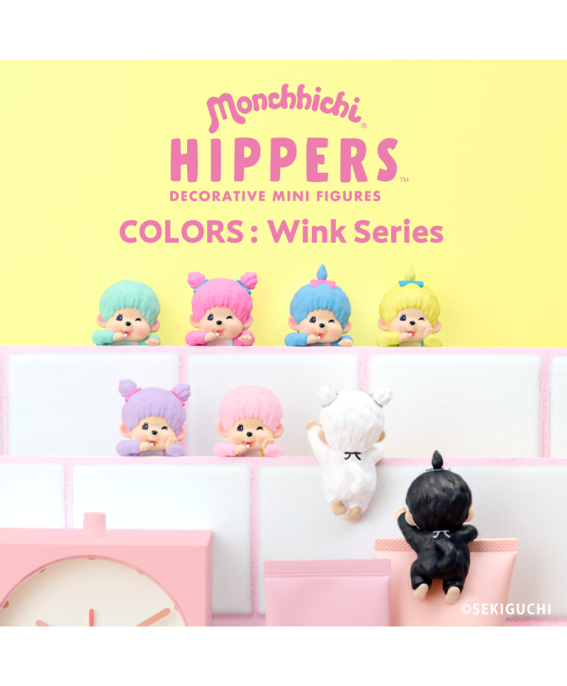 Monchhichi | hippers colors wink series