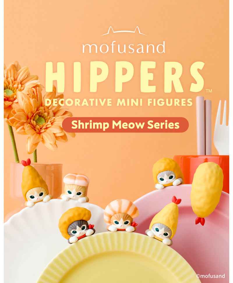 Mofusand | Hippers Shrimp Meow Series