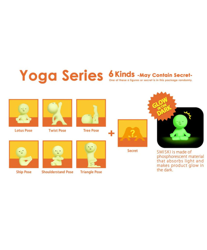 Smiski | Mini Figure Yoga Series