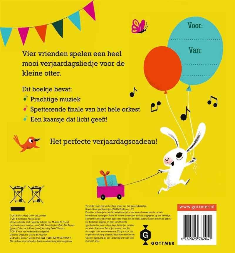 Gottmer | Boek Fijne Verjaardag Voor Jou!