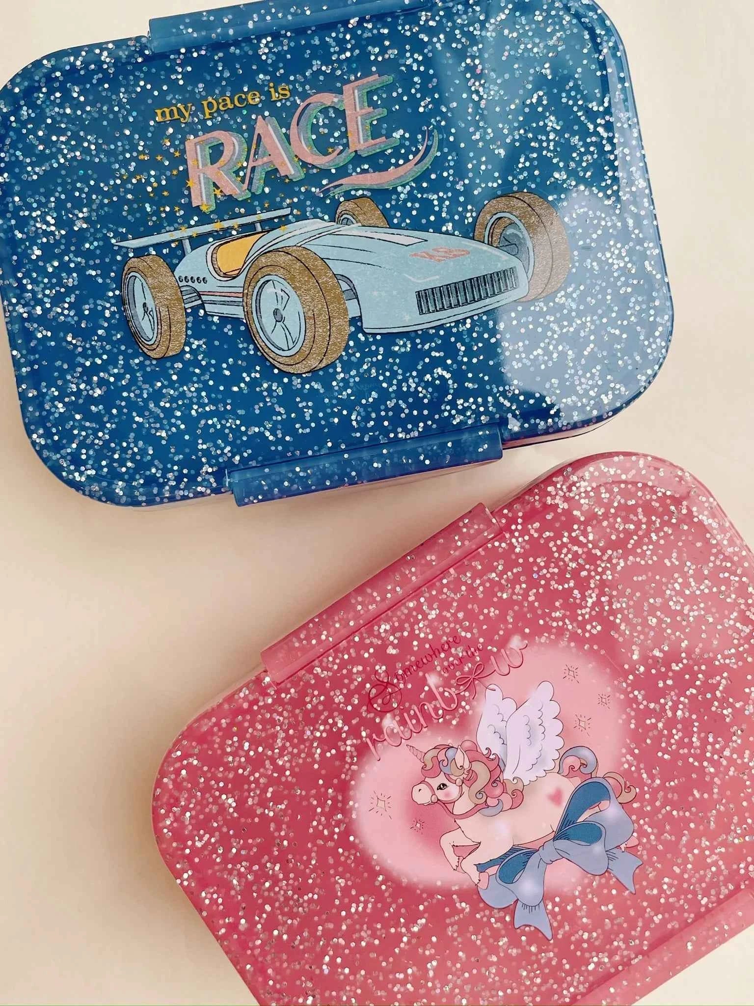 Konges Slojd | Glitter Race Lunch Box