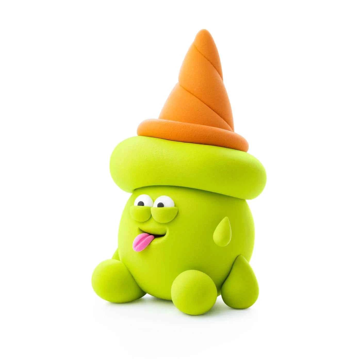 Hey Clay | Boetseerklei  Lekker Ijsje - Flip Cone